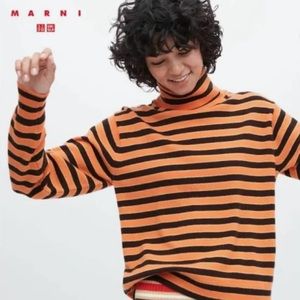 NWT Marni X Uniqlo cashmere turtleneck